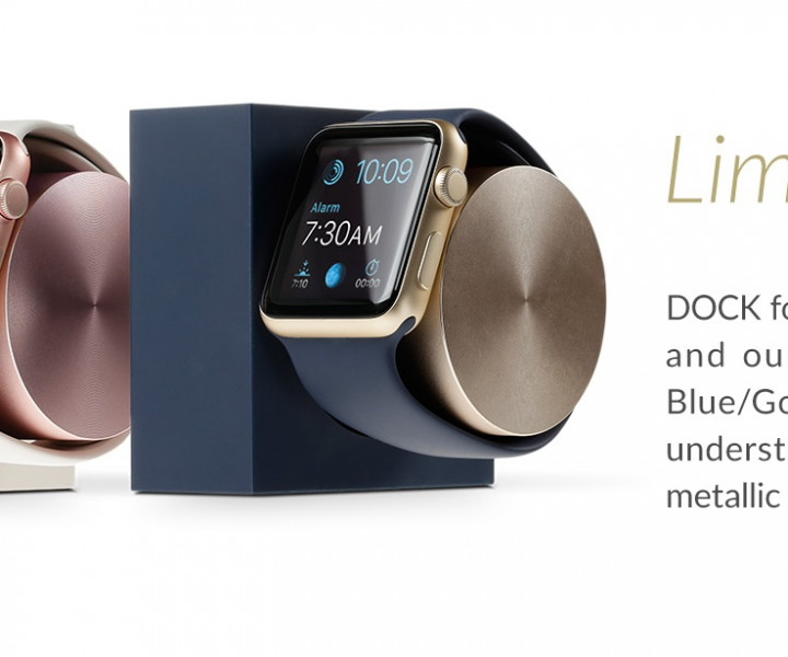 Док-станция Native Union Dock Apple Watch Silicon Marine